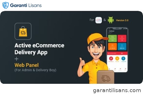 Active eCommerce Delivery Boy Flutter App