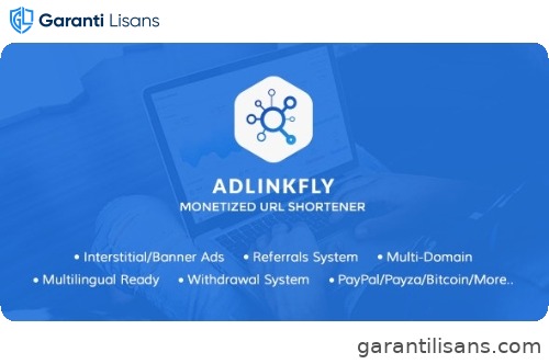 AdLinkFly – Monetized URL Shortener