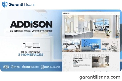 Addison – Architecture & Interior Design WordPress Theme