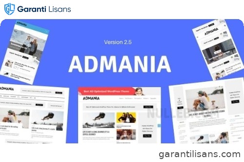 Admania – Adsense WordPress Theme With Gutenberg Compatibility