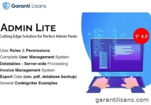 Admin Lite – PHP Admin Panel + User Management