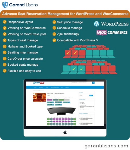 Advance Seat Reservation Management for WooCommerce