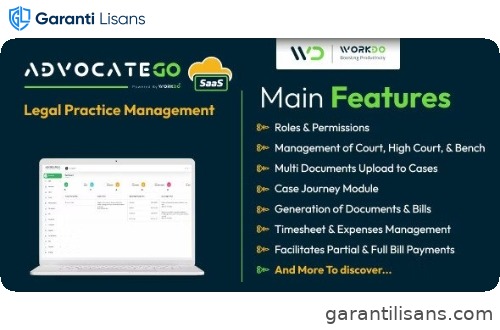AdvocateGo SaaS – Legal Practice Management
