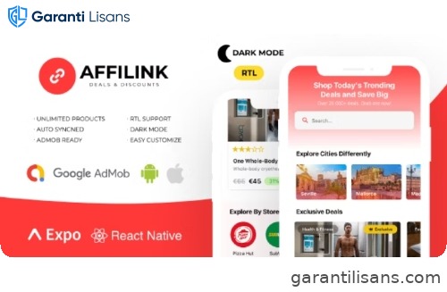 AffiLink Mobile – Affiliate Link Sharing Platform