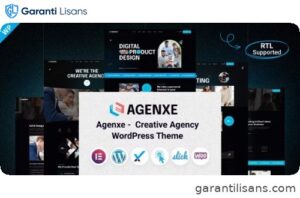 Agenxe – Creative Agency WordPress Theme