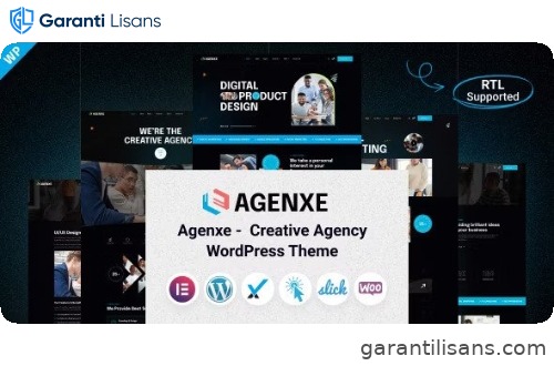 Agenxe – Creative Agency WordPress Theme