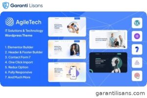 IT Solutions & Technology Multi-Purpose Elementor WordPress Theme – Agiletech