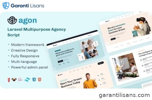 Agon – Laravel Multipurpose Agency Script
