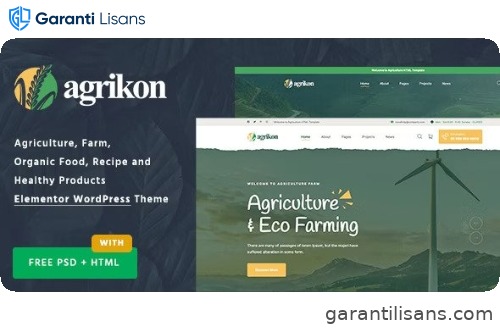 Agrikon – Organic Food & Agriculture WooCommerce Theme