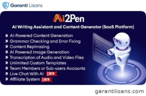 Ai2Pen – AI Writing Assistant and Content Generator (SaaS Platform)