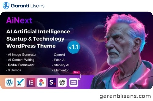 AiNext – AI Agency & Startup WordPress Theme