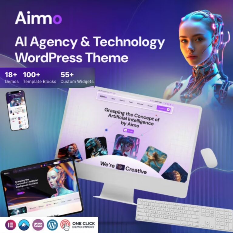 Aimo – AI Agency & Technology WordPress Theme