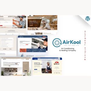 Air Kool – Conditioning HVAC, Handyman WordPress