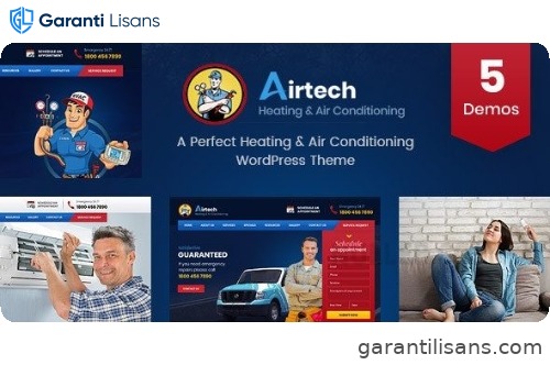Airtech – Plumber HVAC and Repair theme