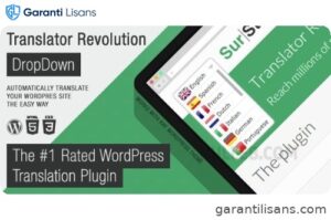 Ajax Translator Revolution DropDown WP Plugin
