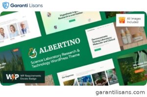 Albertino – Science Laboratory Research & Technology WordPress Theme
