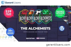 Alchemists – Sports, eSports & Gaming Club and News WordPress Theme