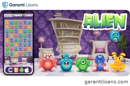 Alien Connect – HTML5 Game, Construct 3