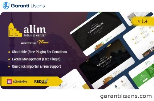 Alim – Islamic Institute & Mosque WordPress Theme + RTL