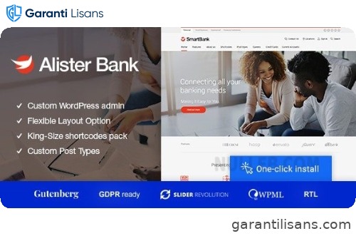 Alister Bank – Credits & Banking Finance WordPress Theme