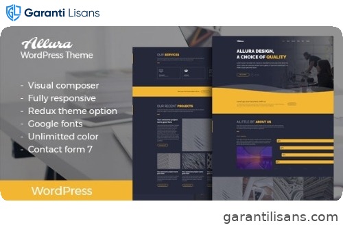 Allura – Portfolio WordPress Theme