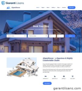AlpenHouse – the Professional WordPress Apartment Booking Theme