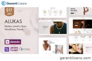 Alukas – Modern Jewelry Store WordPress Theme