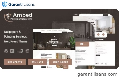Ambed – Wallpapers & Painting Services WordPress Theme