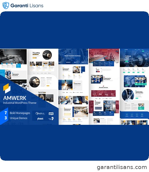 Amwerk – Industry & Corporate Business WordPress Theme
