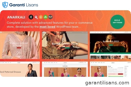 Anarkali – Fashion Shop Ecommerce Elementor Theme