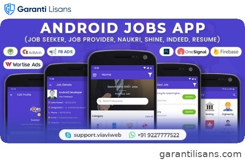 Android Jobs App (Job Seeker, Job Provider, Naukri, Shine, Indeed, Resume)