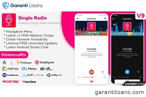 Android Radio – Single Radio Streaming App