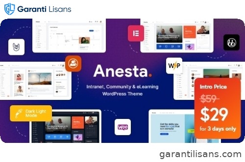 Anesta – Intranet, Extranet, Community and BuddyPress WordPress Theme