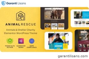 Animal Rescue – Shelter Charity WordPress Theme