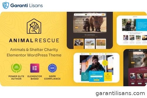 Animal Rescue – Shelter Charity WordPress Theme