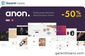 Anon – Multipurpose Elementor WooCommerce Themes