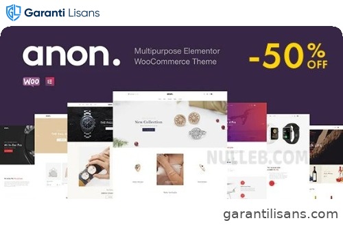 Anon – Multipurpose Elementor WooCommerce Themes