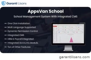 AppsVan School – School Management System With Integrated CMS