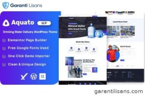 Aquato – Drinking Water Delivery WordPress Theme
