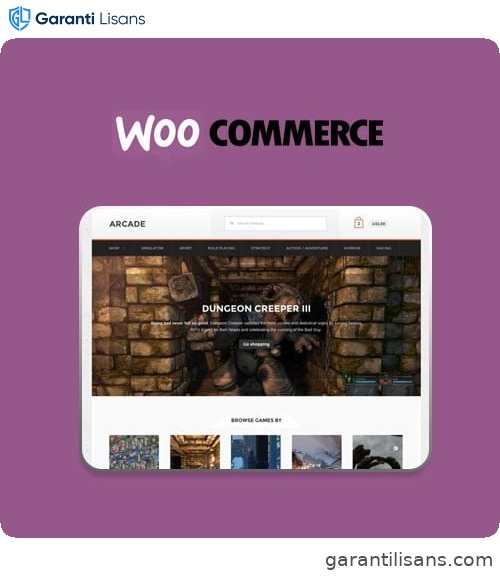 Arcade Storefront WooCommerce Theme