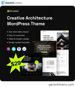 Arcatec – Architecture and Interior WordPress Theme