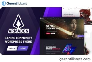 Armadon – Gaming Community WordPress Theme