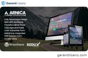 Arnica – Creative Coming Soon WordPress Plugin