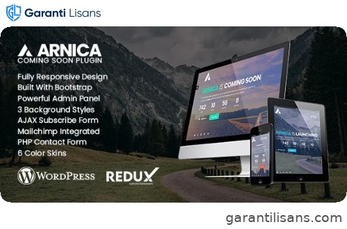 Arnica – Creative Coming Soon WordPress Plugin