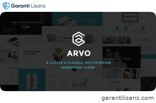 Arvo – A Clever & Flexible Multipurpose WordPress Theme