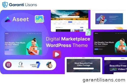 Aseet – Digital Marketplace WordPress Theme