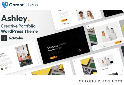 Ashley – Creative Portfolio WordPress Theme