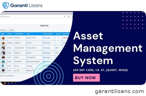 Asset Management System with Barcode | ASP.NET Core | EF Core | .NET Core 6.0