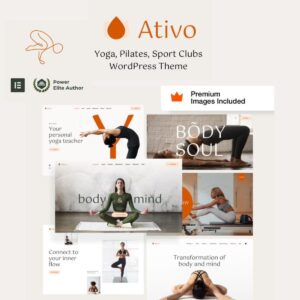 Ativo – Yoga Sports Club WordPress Theme
