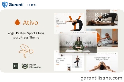 Ativo – Pilates Yoga WordPress Theme
